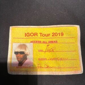 IGOR tour 2019 shirt